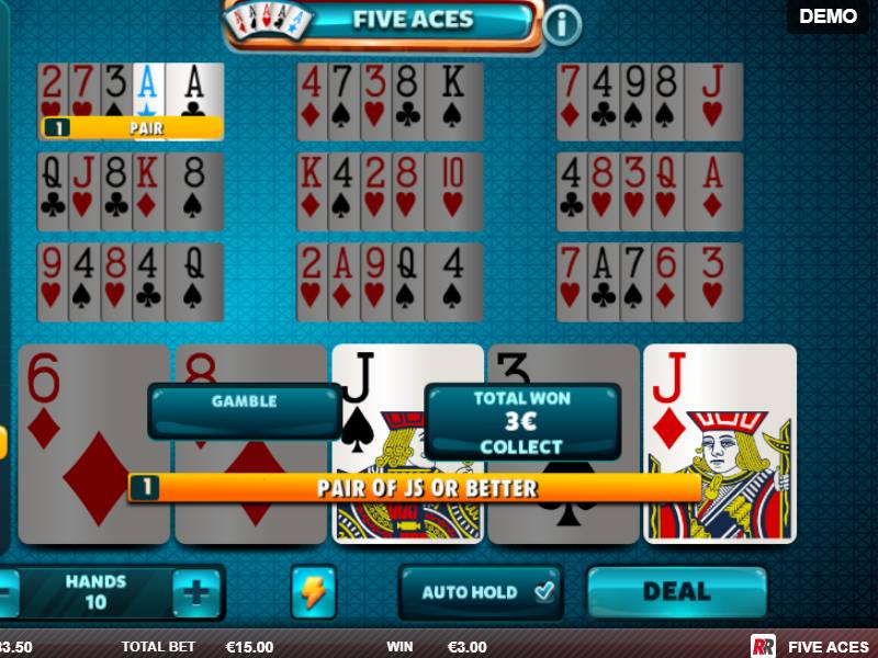 Скриншот Five Aces