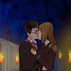 Играть Поцелуй Гарри Поттера онлайн 